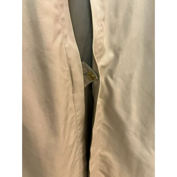 Burberrys' Vintage Prorsum Trench Coat Nova Check Wool Liner with Hood Sz 16P - Picture 11 of 16